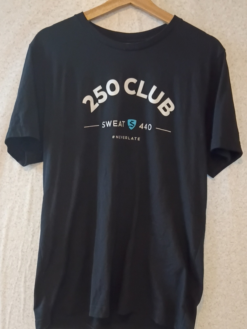 Bella Canvas Black T‑Shirt with White Label